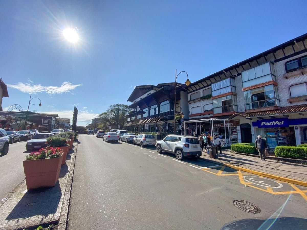 Locar-In Gramado- 100M Rua Coberta Lejlighed Eksteriør billede