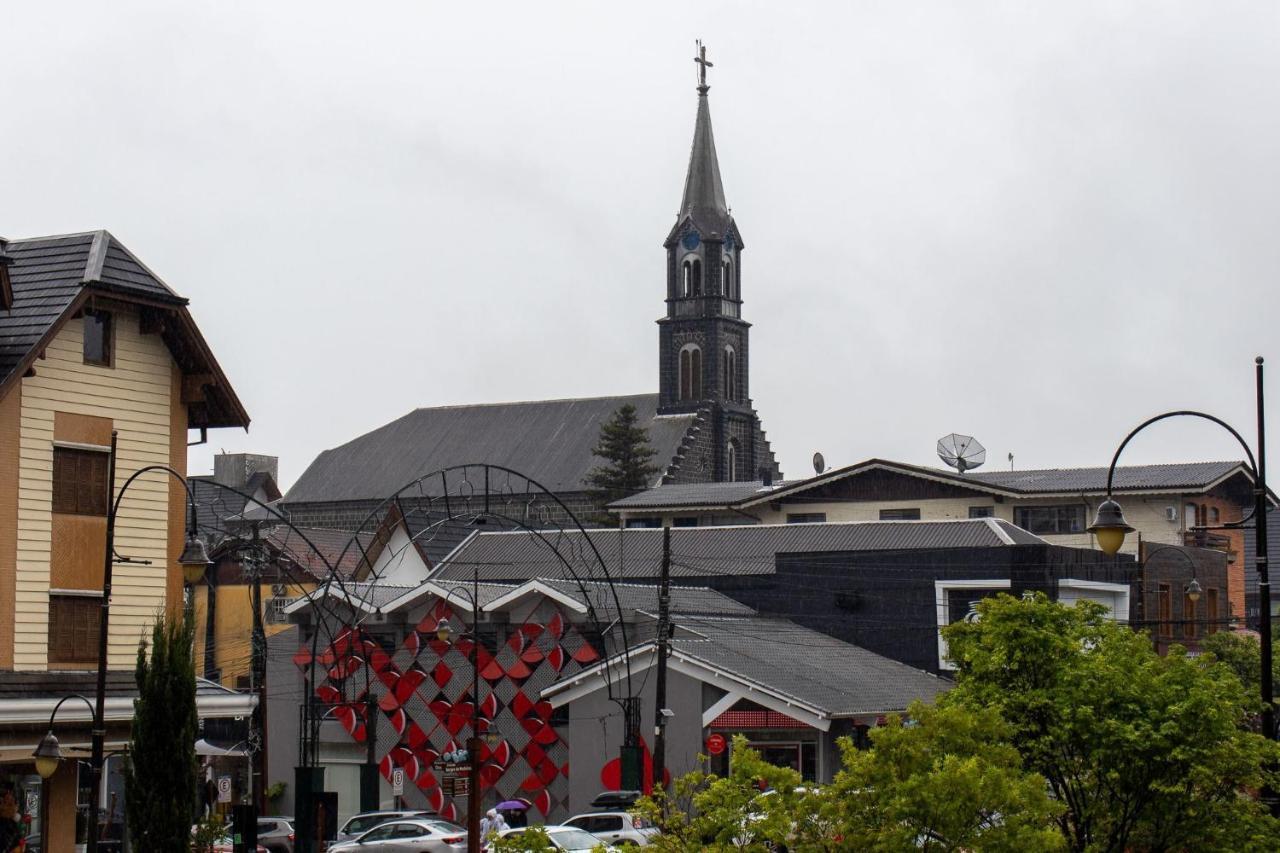 Locar-In Gramado- 100M Rua Coberta Lejlighed Eksteriør billede