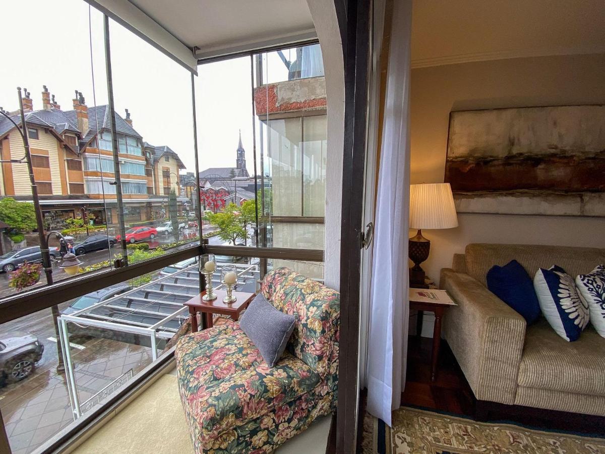 Locar-In Gramado- 100M Rua Coberta Lejlighed Eksteriør billede