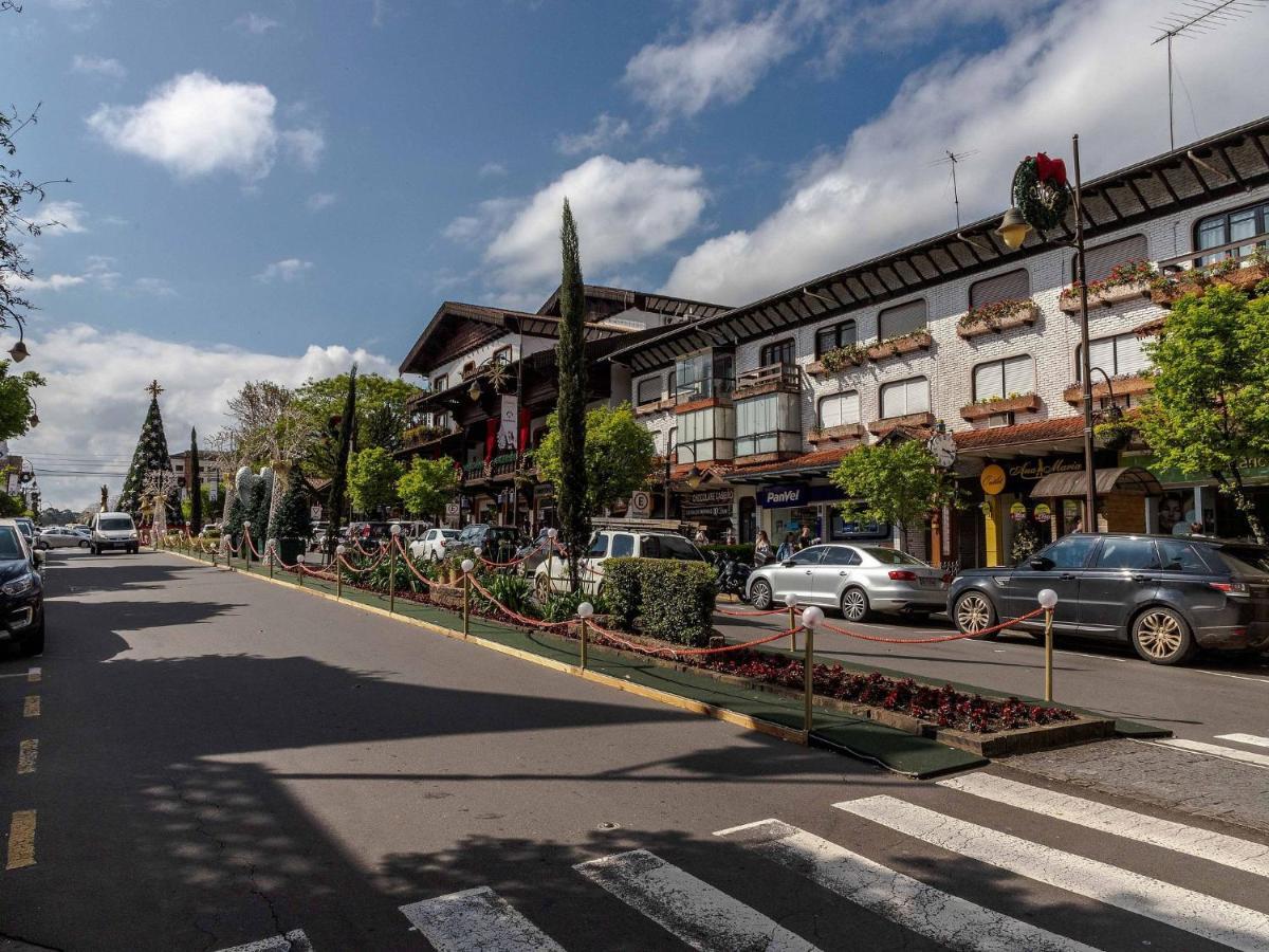 Locar-In Gramado- 100M Rua Coberta Lejlighed Eksteriør billede